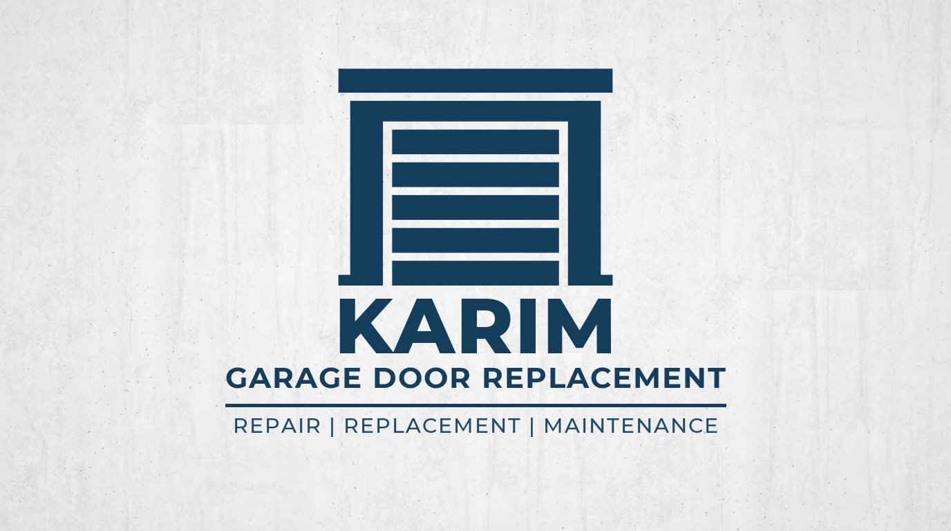 Karim Garage Door Replacement Logo